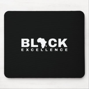 Black History Month Awareness Afro American Melani Mouse Pad