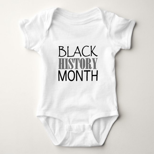 Black History Month Baby Bodysuit (Front)