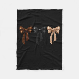 Black History Month Believe Achieve Succeed Melani Fleece Blanket