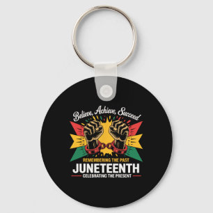 Black History Month Believe Achieve Succeed Melani Key Ring
