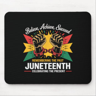 Black History Month Believe Achieve Succeed Melani Mouse Pad