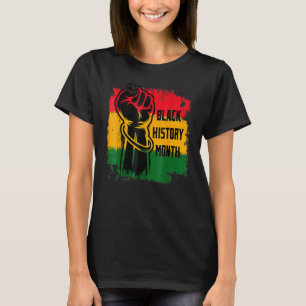 Black History Month BHM African For Men Women & K T-Shirt