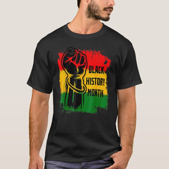 Black History Month BHM African Gift For Men, Wome T-Shirt (Front)
