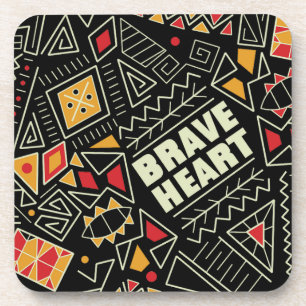 Black History Month - Black History Pattern Coaster