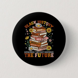Black History Month Black Leaders African American 6 Cm Round Badge