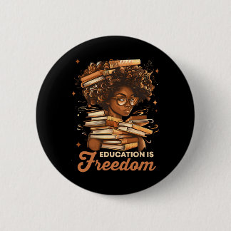 Black History Month Black Leaders African American 6 Cm Round Badge