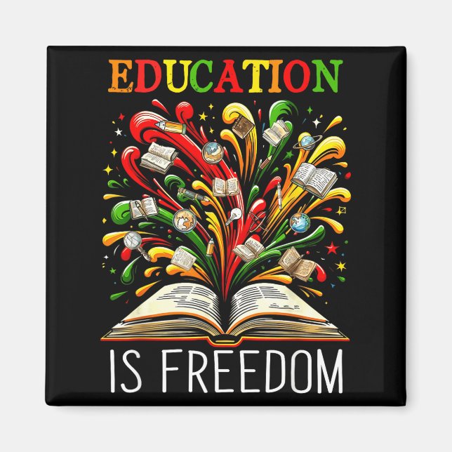 Black History Month Black Leaders African American Magnet (Front)