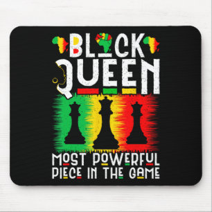 Black History Month Black Queen Women Juneteenth Mouse Pad