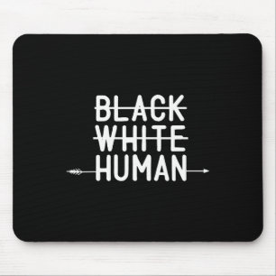 Black History Month Black White Human African Amer Mouse Pad