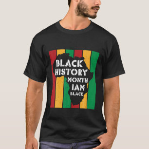 Black History Month Blackity Black Women 1865 Afro T-Shirt