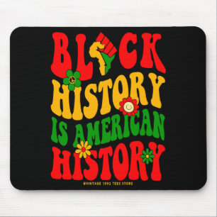 Black History Month Blm Melanin Pride African Ame Mouse Pad