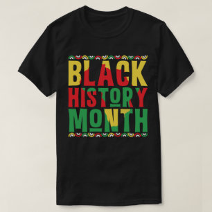 Black History Month Bold & Proud T-Shirt