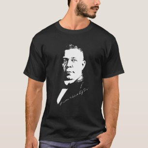 Black History Month Booker T Washington Silhouette T-Shirt