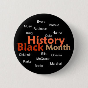 BLACK HISTORY MONTH Button