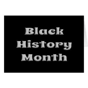 Black History Month Card
