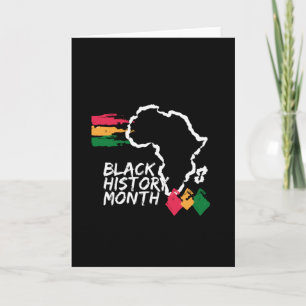 Black History Month Card