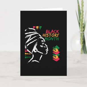 Black History Month Card