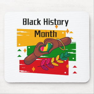 Black History Month Celebrating Rise Together  Mouse Pad