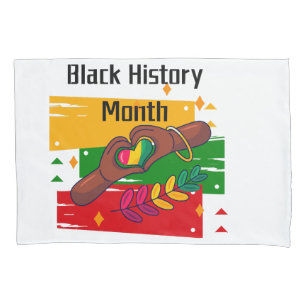Black History Month Celebrating Rise Together Pillowcase