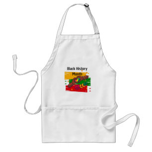 Black History Month Celebrating Rise Together  Standard Apron