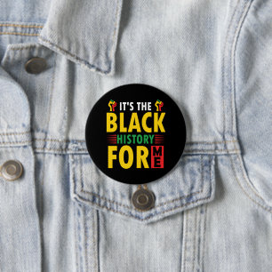Black History Month Celebration Button