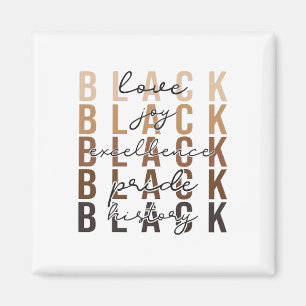 Black History Month Celebration Design African Ame Magnet