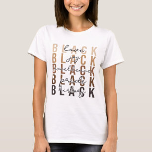 Black History Month Celebration Design African Ame T-Shirt