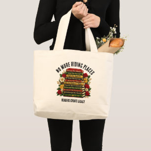 Black History Month Centennial Heroes Book Club Large Tote Bag