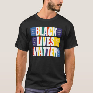 Black History Month Cool Retro BLM T-Shirt