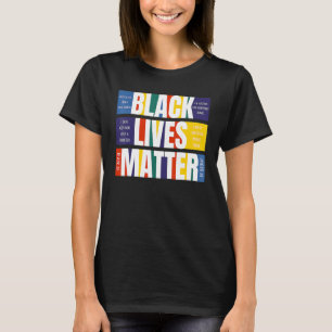 Black History Month Cool Retro BLM T-Shirt