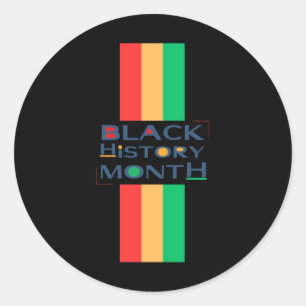 Black History Month Design Sticker 