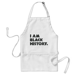 Black History Month Designs African Graphic Standard Apron