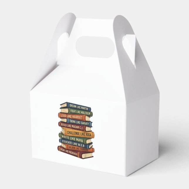Black History Month Dream Favour Box (Front Side)