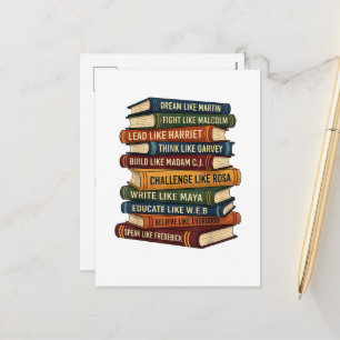 Black History Month Dream Holiday Postcard