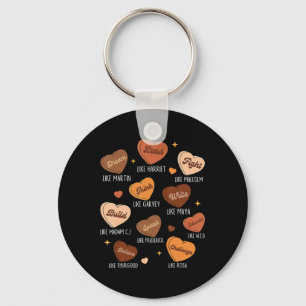 Black History Month Dream Like Martin African Lead Key Ring