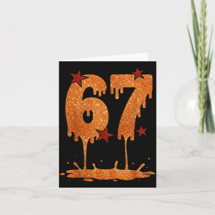 Black History Month Dripng 67 Cool Meme 6 7 Funn  Card