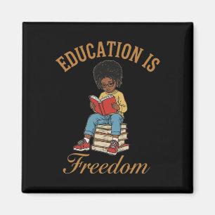 Black History Month Education Freedom Books Teache Magnet