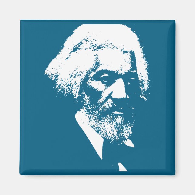 Black History Month Erick Dougl Silhouette T S  Magnet (Front)