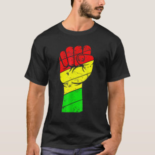 Black History Month Fist for Women Men Kids T-Shirt