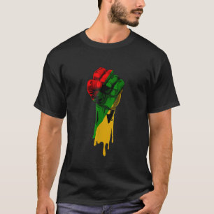 Black History Month Fist   Women Men Kids 1 T-Shirt