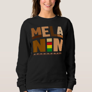 Black History Month Fist Women Men Kids Sweatshirt