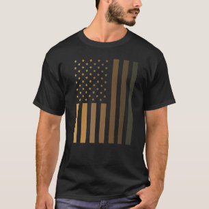 Black History Month Flag Melanin Man Women Toddler T-Shirt