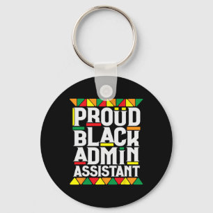 Black History Month For Black Administrative Istan Key Ring