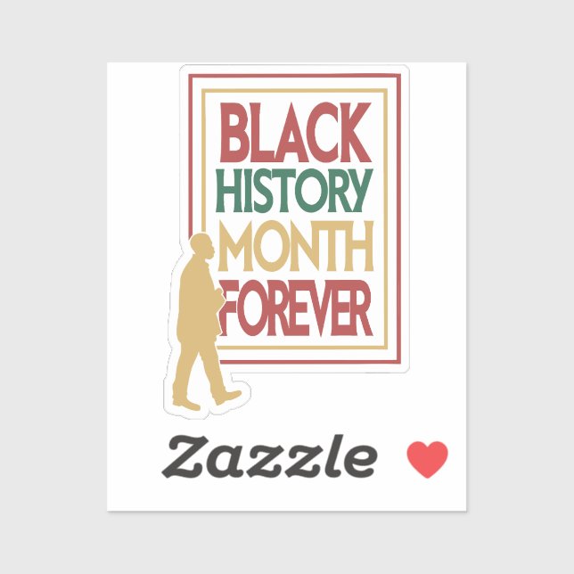 Black History Month Forever Typography (Sheet)