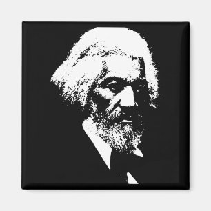Black History Month Frederick Dougl Silhouette T S Magnet