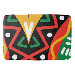 Black History Month Geography  Bath Mat