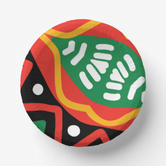 Black History Month Geography Paper Plates