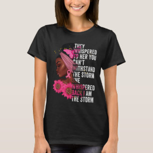 Black History Month Girl I Am The Strong African Q T-Shirt