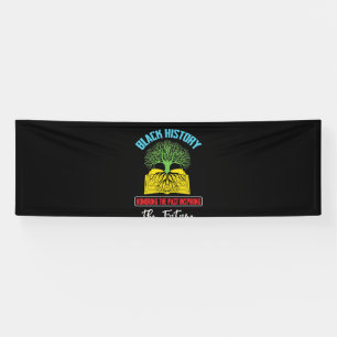 Black History Month Honouring Past Inspiring Futur Banner