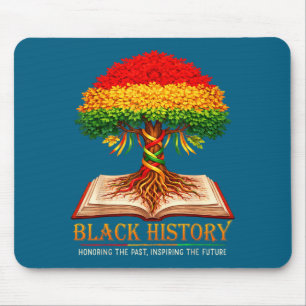 Black history month honouring past inspiring futur mouse pad